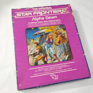 Star Frontiers Alpha Dawn 1983 Sci- Fi RPG TSR, Inc *Incomplete Vintage
